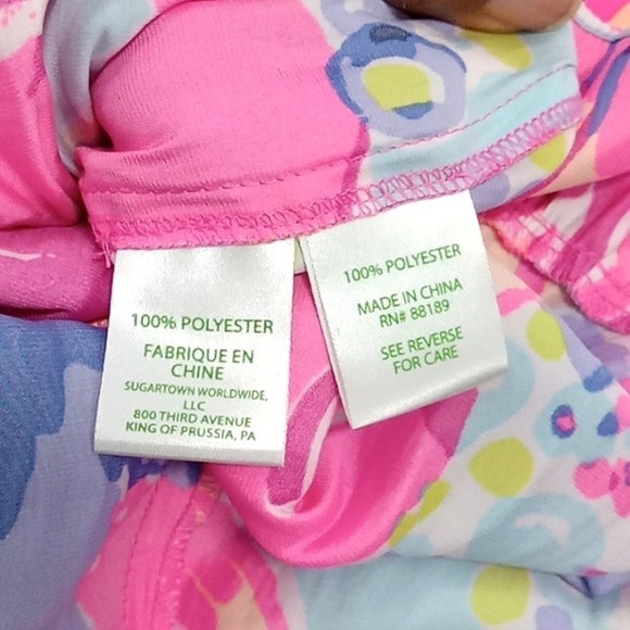 Lilly Pulitzer Fanning Romper Jam Out Print Size S - Picture 4 of 5